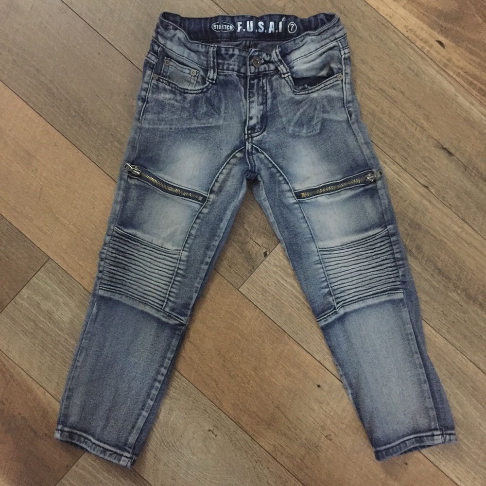 Boys - F.U.S.A.I. Stretch Denim Jeans - Sz 7